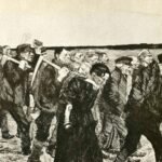 The March of the Weavers in Berlin (1897) by Käthe Kollwitz